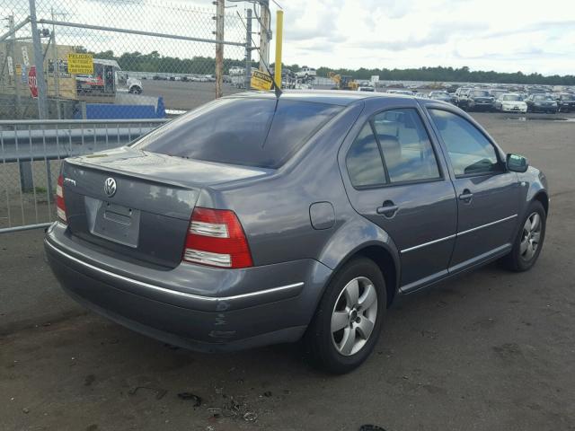 3VWSA69M55M021023 - 2005 VOLKSWAGEN JETTA GLS GRAY photo 4