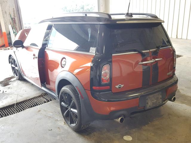 WMWZG3C57DT576407 - 2013 MINI COOPER S C ORANGE photo 3