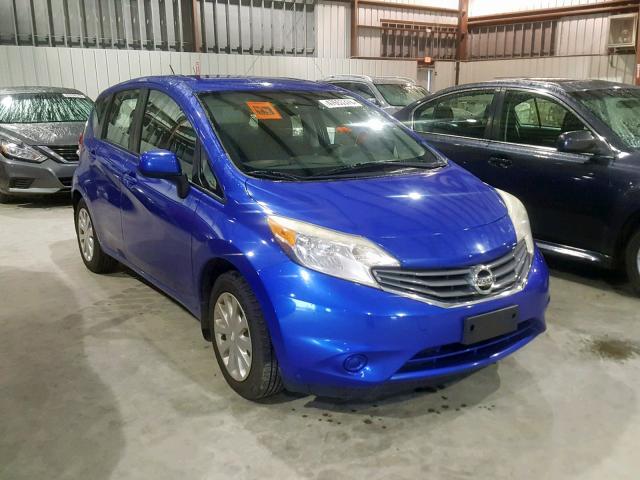 3N1CE2CP1EL395502 - 2014 NISSAN VERSA NOTE BLUE photo 1