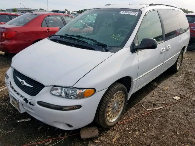 1C4GP64L6WB534957 - 1998 CHRYSLER TOWN & COU WHITE photo 2