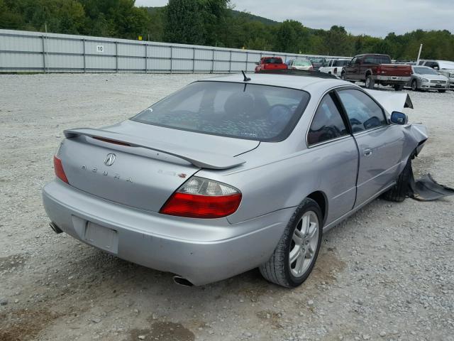 19UYA42723A013396 - 2003 ACURA 3.2CL TYPE SILVER photo 4