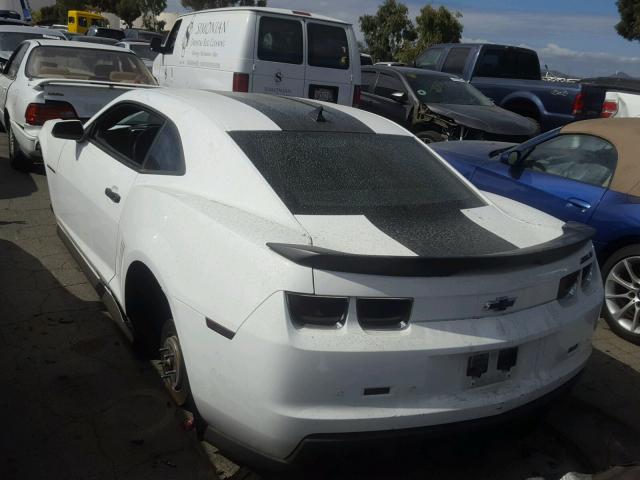 2G1FL1EP1D9806110 - 2013 CHEVROLET CAMARO ZL1 WHITE photo 3