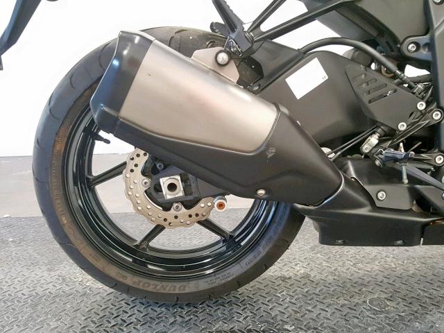 JKAZX4R149A004401 - 2009 KAWASAKI ZX600 R BLACK photo 14