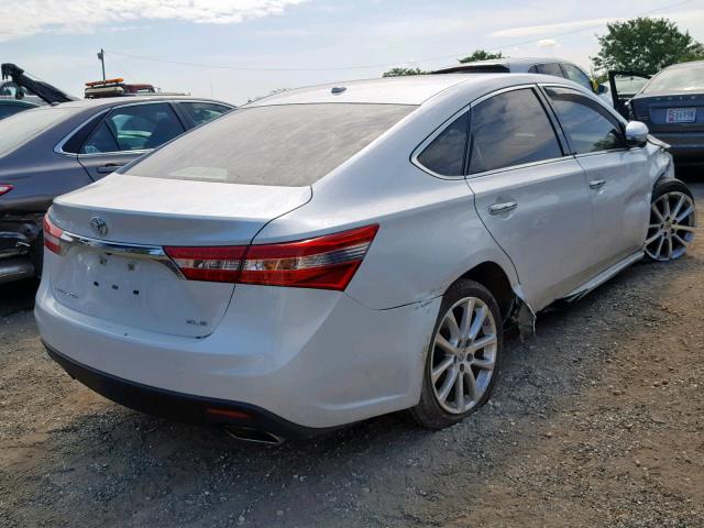 4T1BK1EBXDU053947 - 2013 TOYOTA AVALON BAS WHITE photo 4