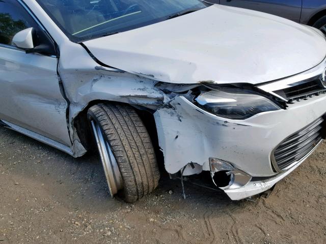 4T1BK1EBXDU053947 - 2013 TOYOTA AVALON BAS WHITE photo 9