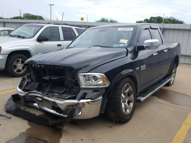 1C6RR7JT4DS598755 - 2013 RAM 1500 LARAM BLACK photo 2