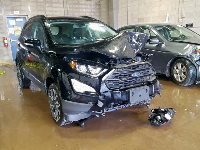 MAJ6S3JL6KC271084 - 2019 FORD ECOSPORT S BLACK photo 1