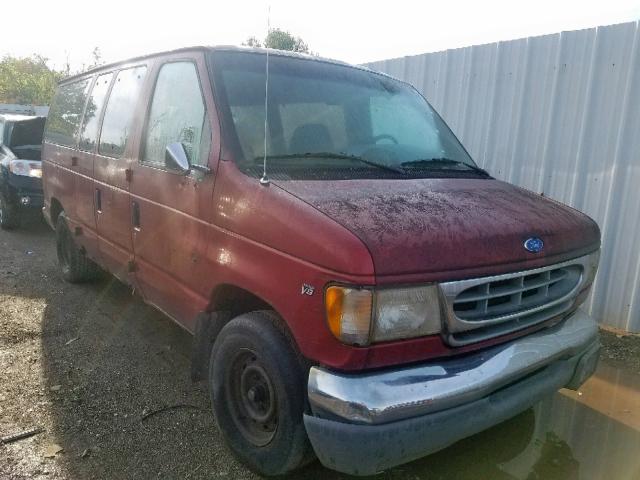 1FMEE11L6VHB30696 - 1997 FORD ECONOLINE RED photo 1