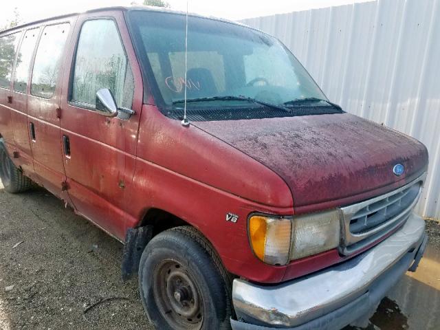1FMEE11L6VHB30696 - 1997 FORD ECONOLINE RED photo 9
