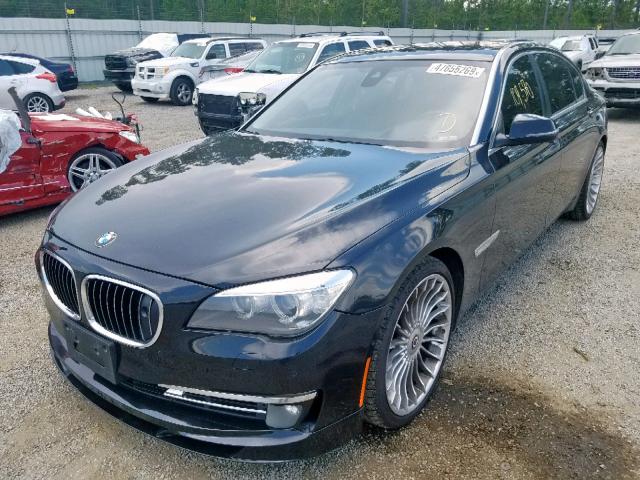 WBAYF8C56DDS17314 - 2013 BMW 750 LXI BLACK photo 2