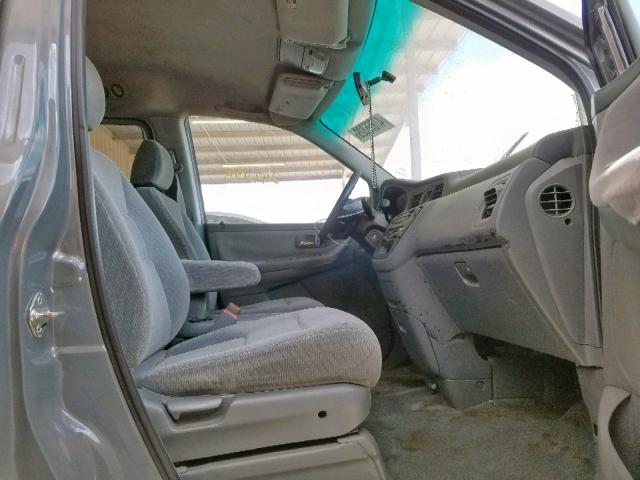 2HKRL185X2H552325 - 2002 HONDA ODYSSEY LX SILVER photo 5