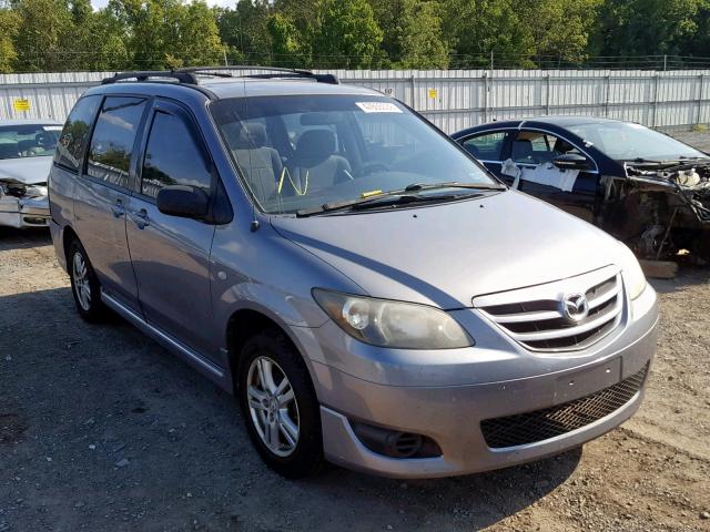 JM3LW28A550543685 - 2005 MAZDA MPV WAGON GRAY photo 1