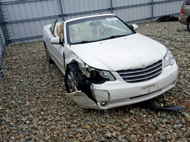 1C3LC65M38N148018 - 2008 CHRYSLER SEBRING LI WHITE photo 1