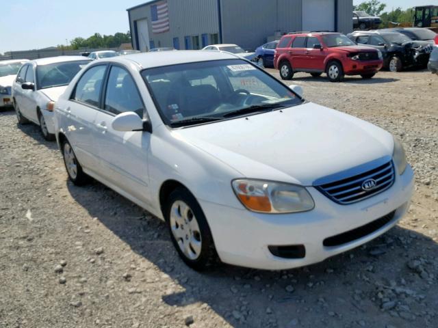 KNAFE121685544196 - 2008 KIA SPECTRA EX WHITE photo 1