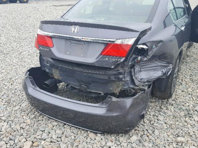 1HGCR2F51DA214689 - 2013 HONDA ACCORD SPO GRAY photo 9