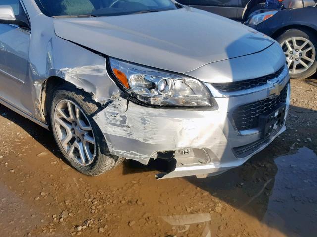 1G11C5SLXEF185610 - 2014 CHEVROLET MALIBU 1LT SILVER photo 9