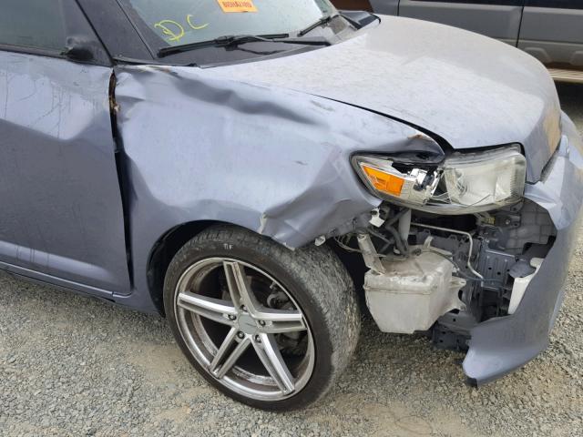 JTLZE4FE1C1144923 - 2012 TOYOTA SCION XB Сұр фото 9