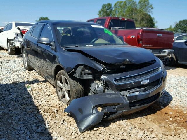 1G1ZC5EU6BF157743 - 2011 CHEVROLET MALIBU 1LT BLACK photo 1