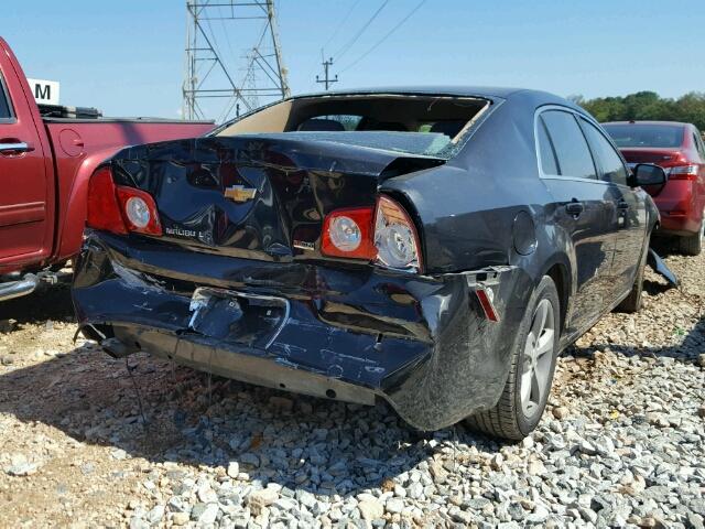 1G1ZC5EU6BF157743 - 2011 CHEVROLET MALIBU 1LT BLACK photo 4