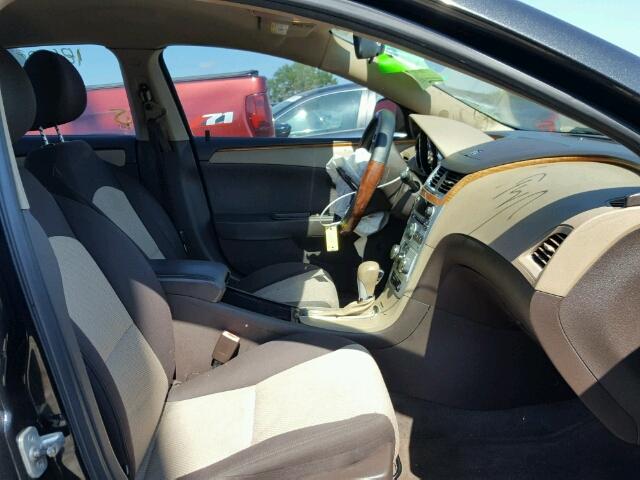 1G1ZC5EU6BF157743 - 2011 CHEVROLET MALIBU 1LT BLACK photo 5