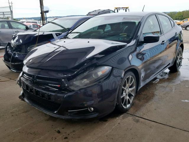 1C3CDFBA7DD338797 - 2013 DODGE DART SXT GRAY photo 2