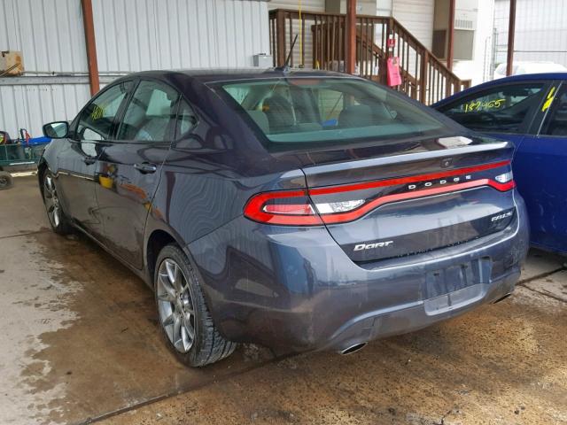 1C3CDFBA7DD338797 - 2013 DODGE DART SXT GRAY photo 3