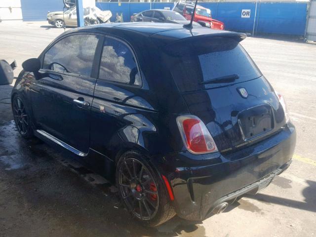 3C3CFFFH9FT502145 - 2015 FIAT 500 ABARTH BLACK photo 3