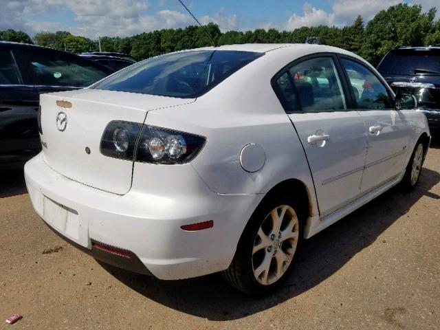 JM1BK323091200511 - 2009 MAZDA 3 S WHITE photo 4