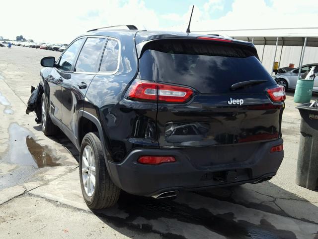 1C4PJMCS5GW271546 - 2016 JEEP CHEROKEE L BLACK photo 3