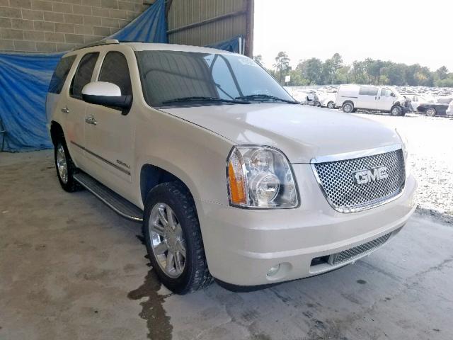 1GKUKEEF8AR166774 - 2010 GMC YUKON DENA WHITE photo 1