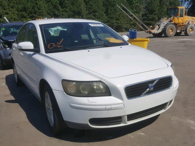 YV1MS382772286165 - 2007 VOLVO S40 2.4I WHITE photo 1