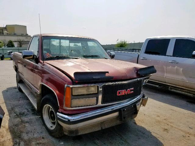 1GTDC14Z2NZ536040 - 1992 GMC SIERRA C15 RED photo 1