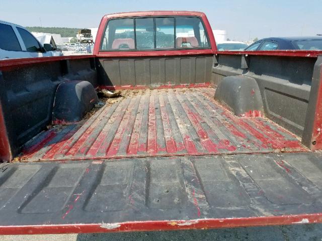 1GTDC14Z2NZ536040 - 1992 GMC SIERRA C15 RED photo 6