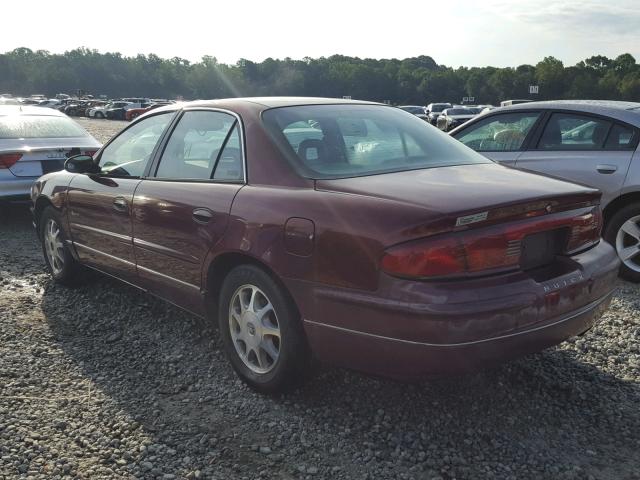 2G4WB52K6X1491524 - 1999 BUICK REGAL LS MAROON photo 3