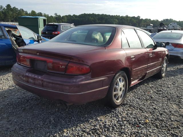 2G4WB52K6X1491524 - 1999 BUICK REGAL LS MAROON photo 4