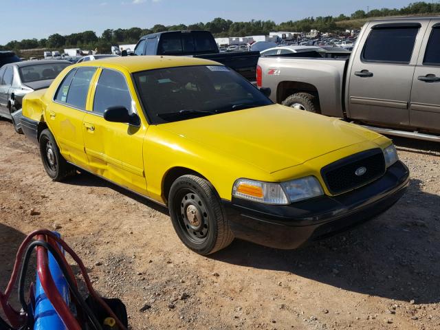 2FABP7BV8BX124078 - 2011 FORD CROWN VICT YELLOW photo 1