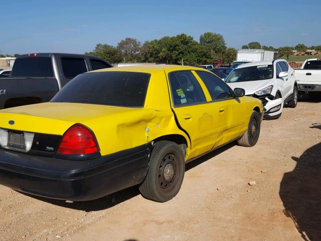 2FABP7BV8BX124078 - 2011 FORD CROWN VICT YELLOW photo 10