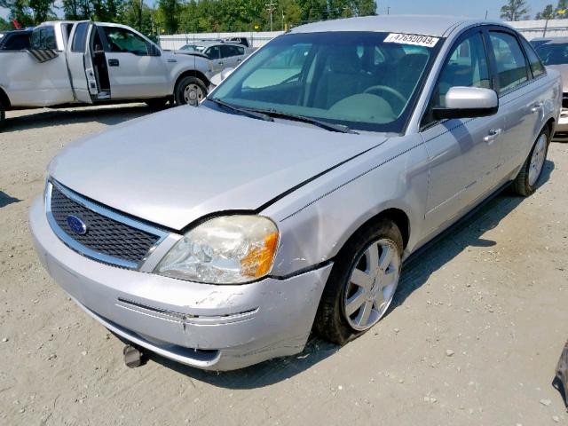 1FAFP23115G143954 - 2005 FORD FIVE HUNDR SILVER photo 2