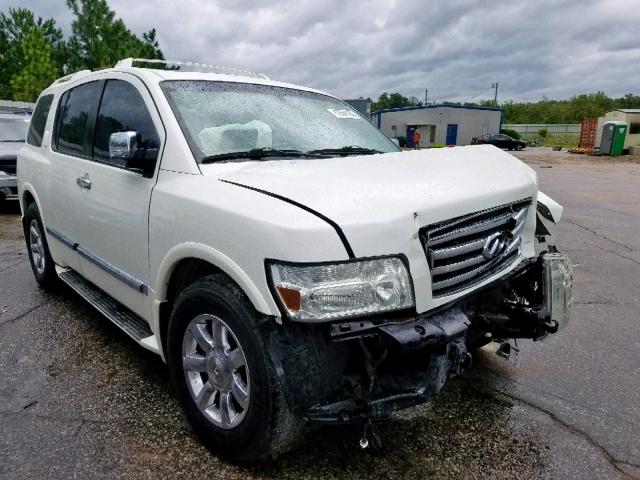 5N3AA08A86N815088 - 2006 INFINITI QX56 WHITE photo 1