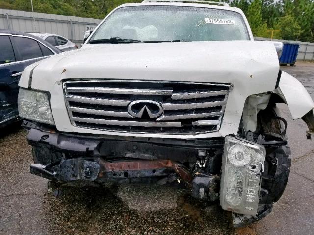 5N3AA08A86N815088 - 2006 INFINITI QX56 WHITE photo 7