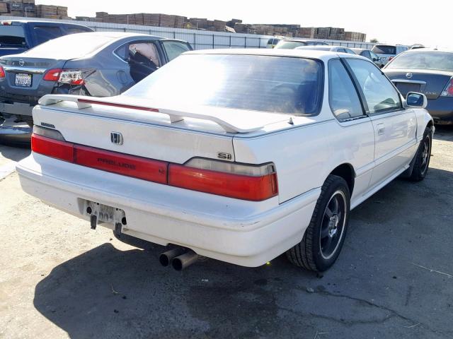 JHMBA424XMC028680 - 1991 HONDA PRELUDE SI WHITE photo 4