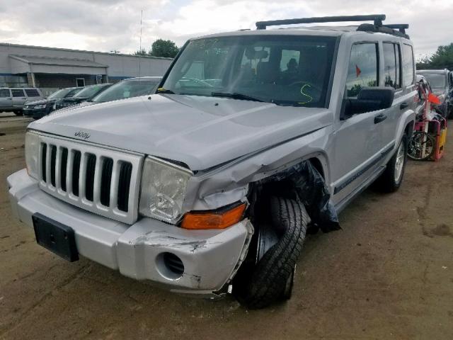 1J8HG48K86C188455 - 2006 JEEP COMMANDER 灰色 照片 2