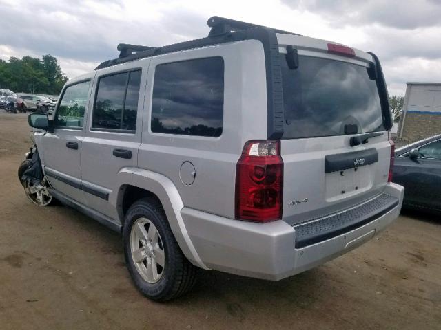 1J8HG48K86C188455 - 2006 JEEP COMMANDER 灰色 照片 3
