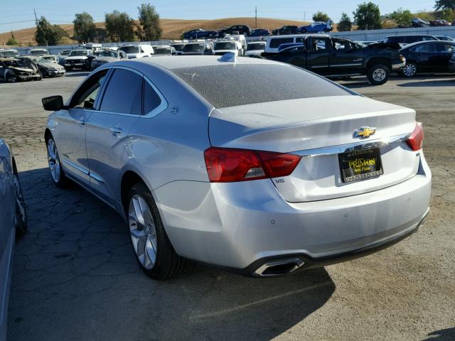 2G1145S3XG9115646 - 2016 CHEVROLET IMPALA LTZ SILVER photo 3