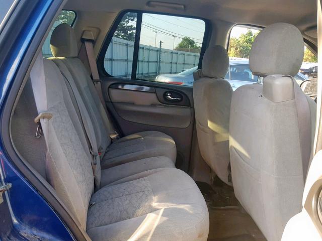 1GKDT13S952172524 - 2005 GMC ENVOY BLUE photo 6