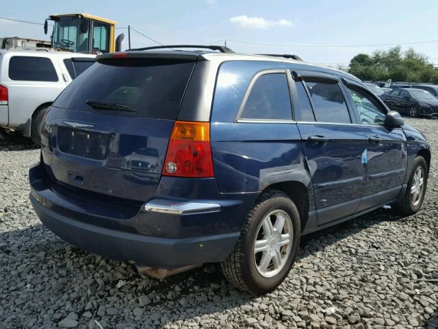 2C4GM68495R602910 - 2005 CHRYSLER PACIFICA T BLUE photo 4