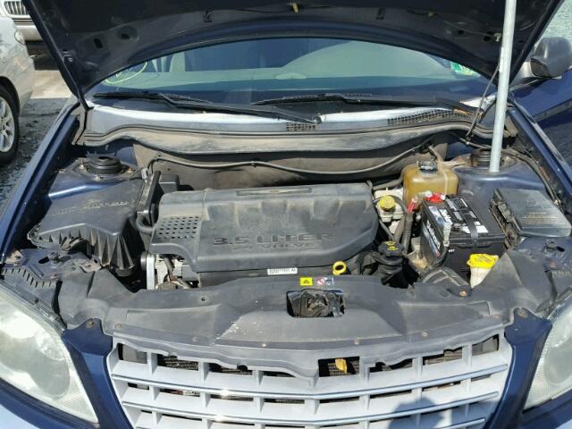 2C4GM68495R602910 - 2005 CHRYSLER PACIFICA T BLUE photo 7