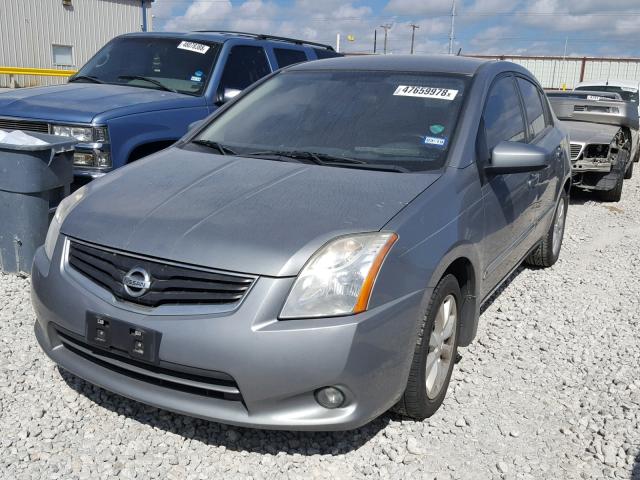 3N1AB6AP2CL721041 - 2012 NISSAN SENTRA 2.0 GRAY photo 2