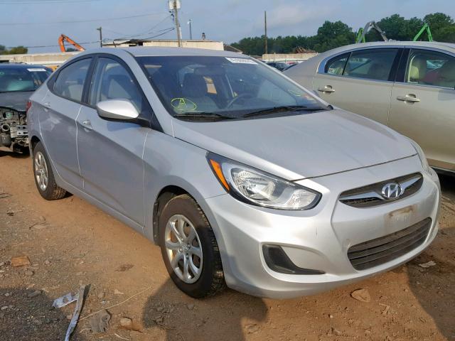 KMHCT4AE7CU137645 - 2012 HYUNDAI ACCENT GLS SILVER photo 1