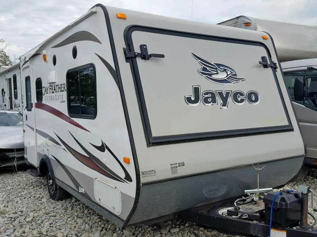 1UJBJHAH6E1JZ0493 - 2014 JAYCO JAFEATHER GRAY photo 1